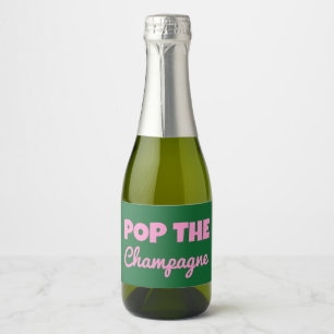 Groovy Bold grüner rosa Red Bridesmaid Vorschlag