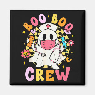 Groovy Boo Boo Crew Krankenschwester Lustiger Geis Magnet