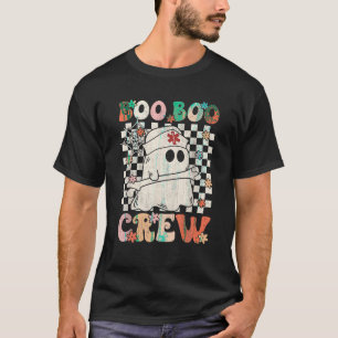 Groovy Boo Boo Crew Nurse Ghost Paramedic EMT T-Shirt