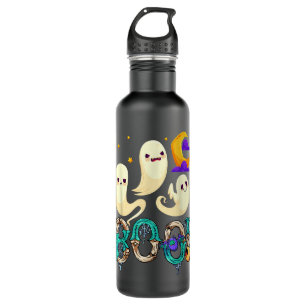 Groovy Boo Crew Nurse Funny Ghost Women Hallow Edelstahlflasche