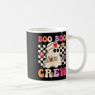 Groovy Boo Crew Nurse Ghost Paramedic Funny Ha Kaffeetasse