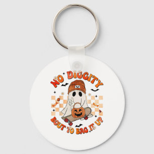 Groovy Boo No Diggity Bout, um es zu kaschieren Ha Schlüsselanhänger