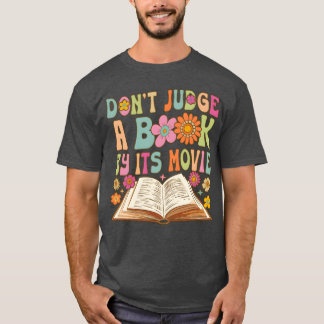 Groovy Book Reader Reading Girl T-Shirt