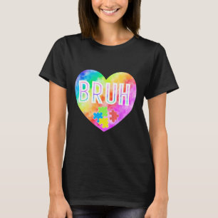 Groovy Bruh Autismus-Bewusstsein-Puzzleteil für Ju T-Shirt