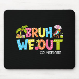 Groovy Bruh, wir haben die Berater am letzten Schu Mousepad