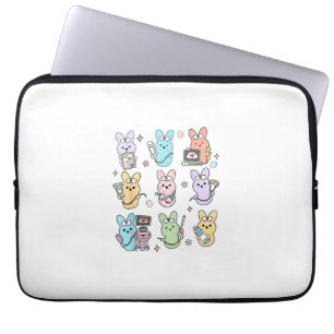 Groovy Bunnies Süßigkeiten Ultraschall Tech Ostern Laptopschutzhülle