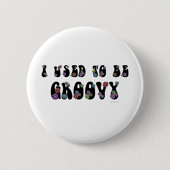Groovy Button (Vorderseite)