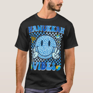 Groovy Chanukka Stimmung Chanukka Frohes Chanukk T-Shirt