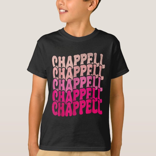 Groovy Chappell First Name D Chappell Tees Meme  (Vorderseite)