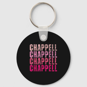 Groovy Chappell Vorname D Chappell Tees Meme Schlüsselanhänger