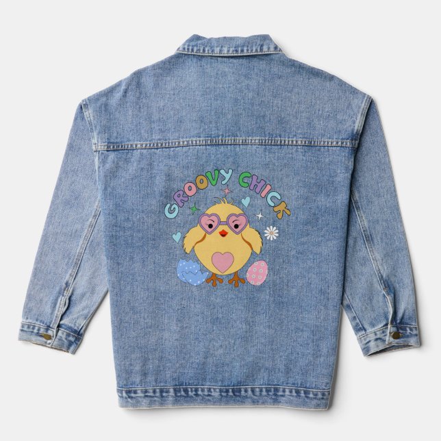 Groovy chick jeansjacke (Rückseite)