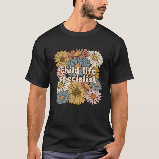 Groovy Child Life Spezialisierte Blume T-Shirt (Vorderseite)