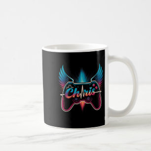 Groovy Chris Vorname D Chris steuert Spiel Meme Kaffeetasse