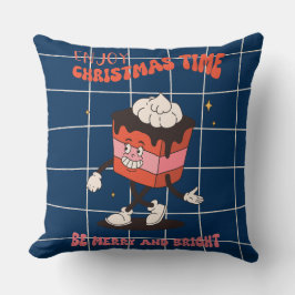 Groovy Christmas Day Throw Kissen