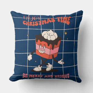 Groovy Christmas Day Throw Kissen