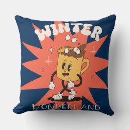 Groovy Christmas Day Throw Kissen