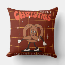 Groovy Christmas Day Throw Kissen