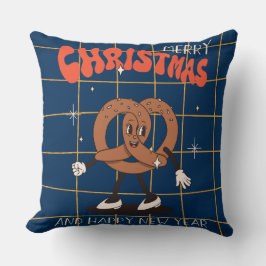 Groovy Christmas Day Throw Kissen