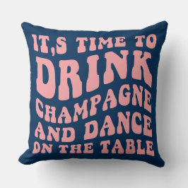 Groovy Christmas Day Throw Kissen