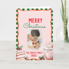 Groovy Christmas Sweet Treats Photo  Karte
