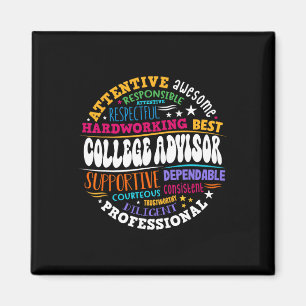 Groovy College Berater Würdigungswoche Ck Zur Schu Magnet