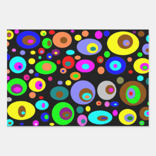Groovy Colors Geschenkpapier Set