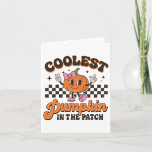 Groovy Coolster Kürbis zum PatchHalloween Karte