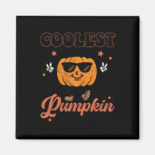 Groovy Coolster Kürbis zum PatchHalloween Magnet