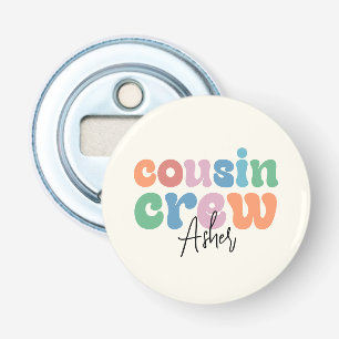 Groovy Cousin Crew Personalisiert Flaschenöffner