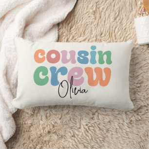 Groovy Cousin Crew Personalisiert Lendenkissen