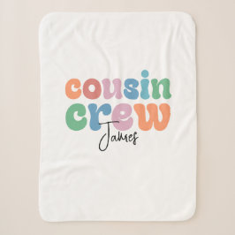 Groovy Cousin Crew Personalisiert Sherpadecke