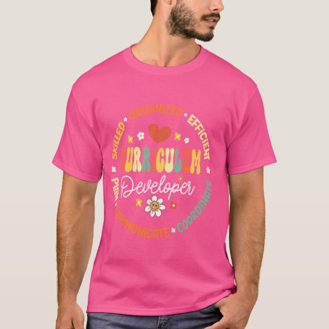 Groovy Curriculum Developer Apprecision Back to S T-Shirt (Vorderseite)