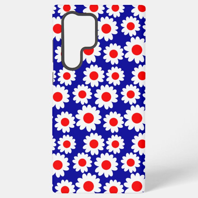 Groovy Daisies Samsung Galaxy Hülle (Rückseite)