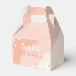 Groovy Daisy Birthday Party Fevor Box Geschenkschachtel