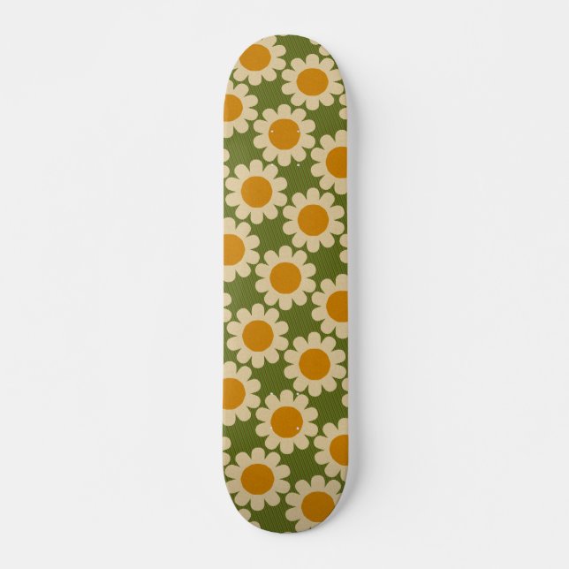 Groovy Daisy  Skateboard (Vorne)
