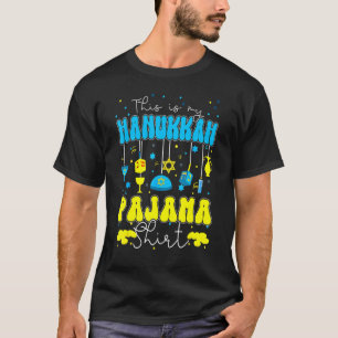 Groovy Das ist meine Hanukkah Pajamakah Hanukkah P T-Shirt