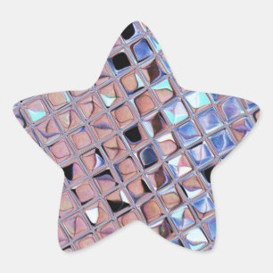 Groovy Disco Mirror Ball for Dance Party Stern-Aufkleber