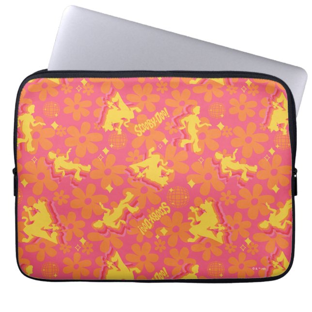 Groovy Disco Scooby-Doo Muster Laptopschutzhülle (Vorderseite)