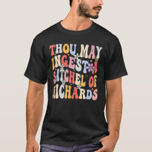 Groovy du kannst ein Satchel von Richards nehmen T-Shirt