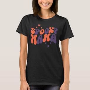 Groovy eine spukhafte Mama-Bummel Frauen Hexenmutt T-Shirt