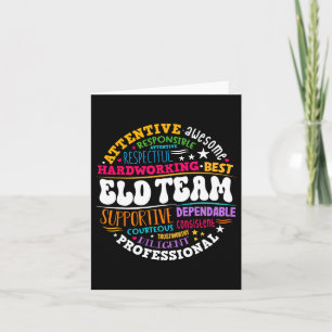 Groovy Eld Team Crew Englisch Language Development Karte