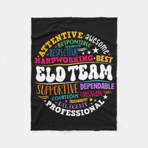 Groovy Eld Team Crew Englischsprachige Entwicklung Fleecedecke
