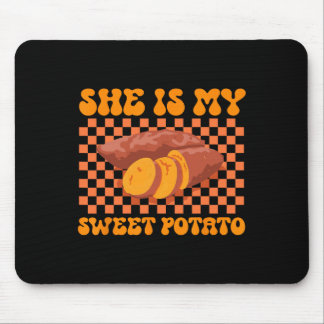 Groovy Erntedank Couple Matching It is my Sweet Mousepad