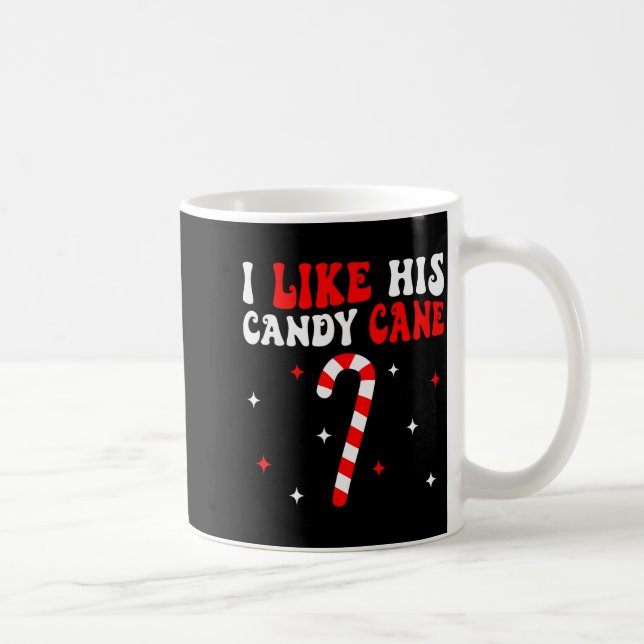 Groovy Family Christmas Couple Matching Funny Tee  Kaffeetasse (Rechts)