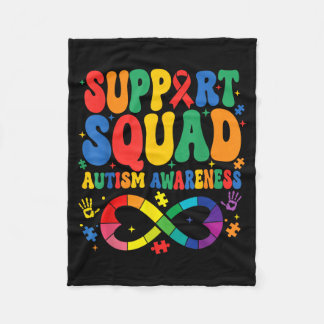 Groovy Family Support Team Au Bewusstsein Fleecedecke
