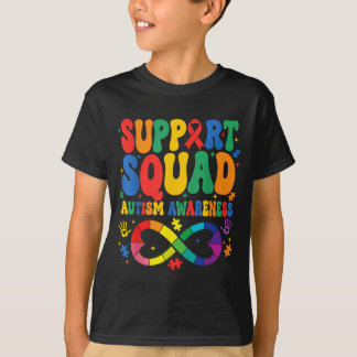 Groovy Family Support Team Au Bewusstsein T-Shirt