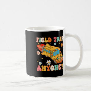 Groovy Field Trip Jedermann Schulbusfahrer gelb Kaffeetasse