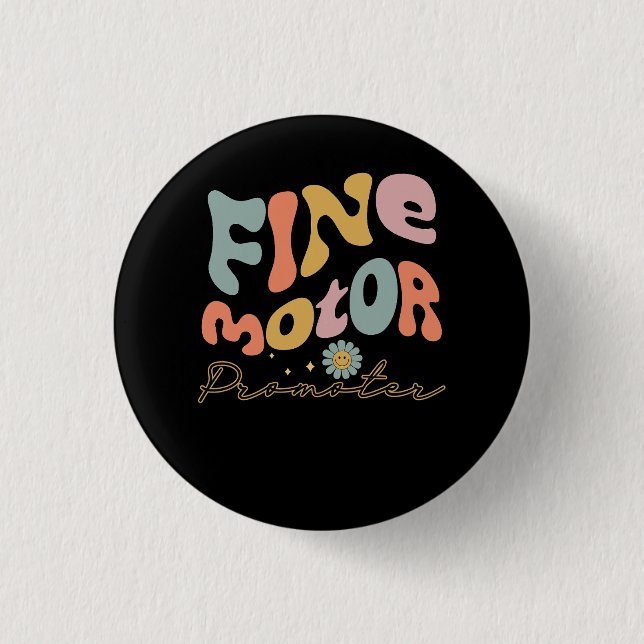 Groovy Fine Motor Promoter Occupational Therapy OT Button (Vorderseite)