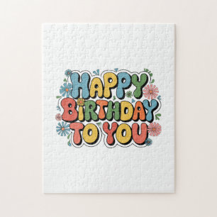 Groovy Floral Geburtstag
