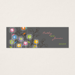 Groovy Flower Garden Vielen Dank Gastgeschenk Hoch